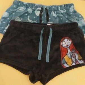 Disney Nightmare Before Christmas Fleece Short Set